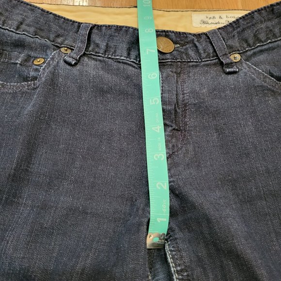 Rag & Bone Jeans Womens 26 Low Rise Skinny Blue Denim Stretch Made New York - Picture 12 of 13
